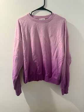 Champion Purple Ombre Crewneck Sweatshirt